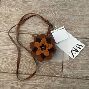 Zara kids leather coin purse